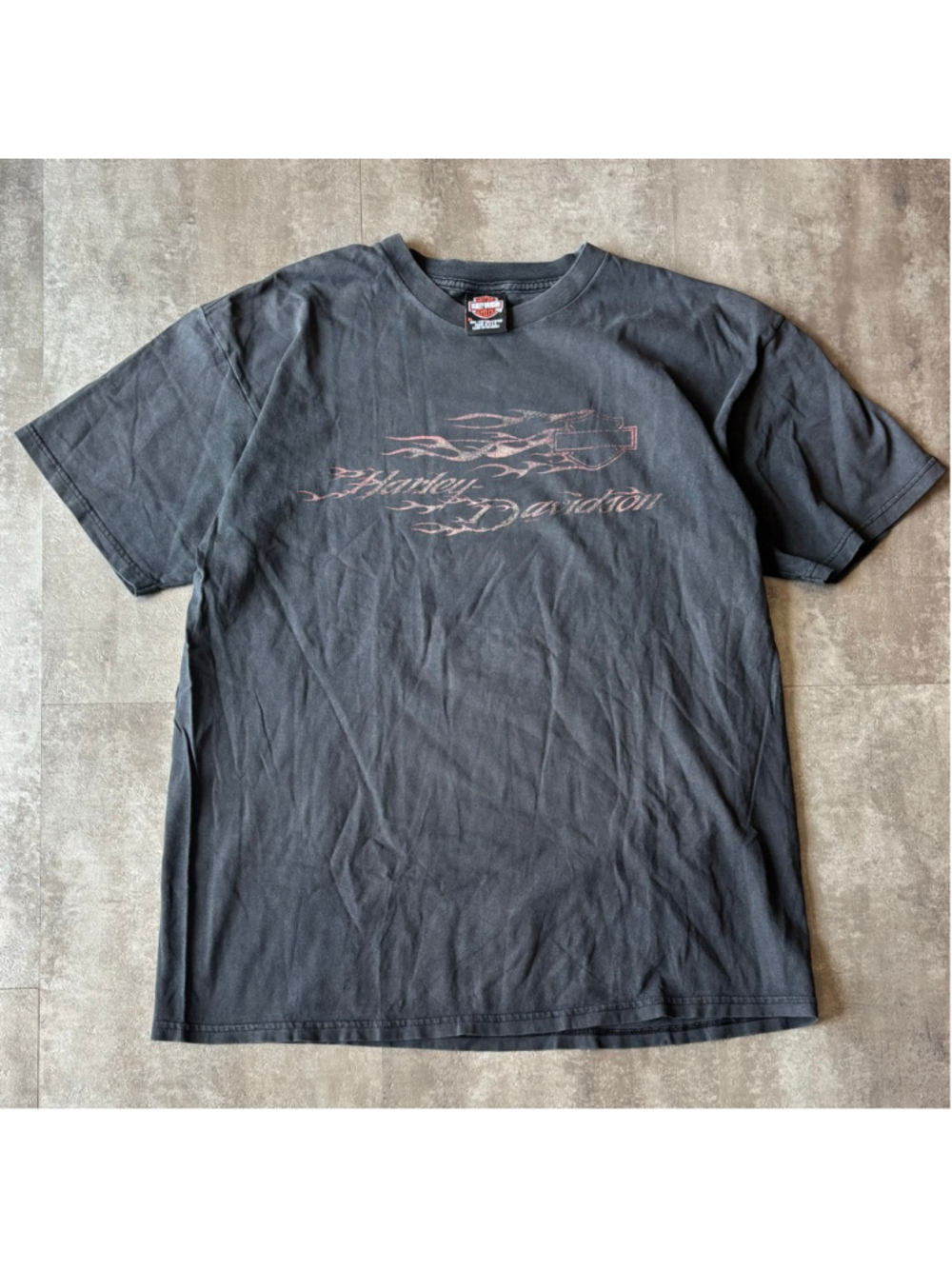 Vintage Harley Davidson Kenosha Shirt Mens XL Made in USA Faded